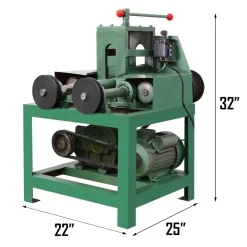 VEVOR Electric Pipe Tube Bender, 1500W Electric Tube Roller Bender Tool, Multi-function Pipe Bender Machine with 9 Round and 8 Square Die Set for Thin-wall Circular Square Tube Bending