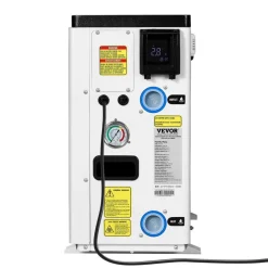 VEVOR Electric Pool Heat Pump, 22250 BTU, Pool Heaters for 3171-6605GAL Above and In Ground Pools, Low Noise, Heating and Cooling Highly Efficient & Energy-Saving Pool Water Heater AC120V 60Hz