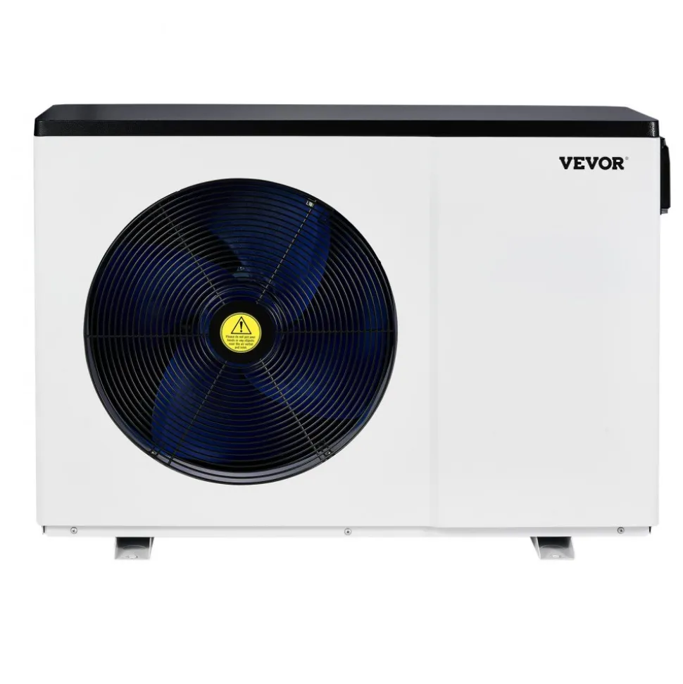 VEVOR Electric Pool Heat Pump, 35830 BTU, Pool Heaters for 6605-13209GAL Above and In Ground Pools, Low Noise, Heating and Cooling Highly Efficient & Energy-Saving Pool Water Heater AC208-230V 60Hz