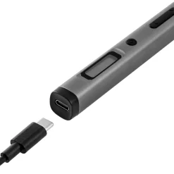 VEVOR Electric Precision Screwdriver Set, 52 Magnetic Bits, Mini Electric Screwdriver with Magnetic Storage Box, S2 Steel Bits, LED Light, Type-C Charging, for Phone, Laptop, and Electronics Repair