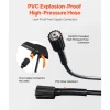 VEVOR Electric Pressure Washer, 2000 PSI, Max. 1.76 GPM Power Washer with 20 ft Hose, 5 Quick Connect Nozzles, Foam Cannon, Portable to Clean Patios, Cars, Fences, Driveways, ETL Listed