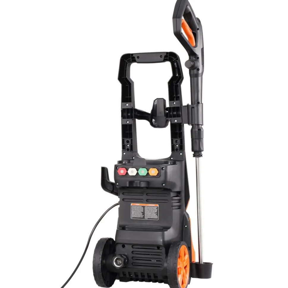 VEVOR Electric Pressure Washer, Max 2000 PSI and 2.8 GPM, High Power Pressure Cleaning Machine with 4 Quick Connect Nozzles and a Foam Cannon, Ideal for Cars/Fences/Driveways/Patios/Home Cleaning
