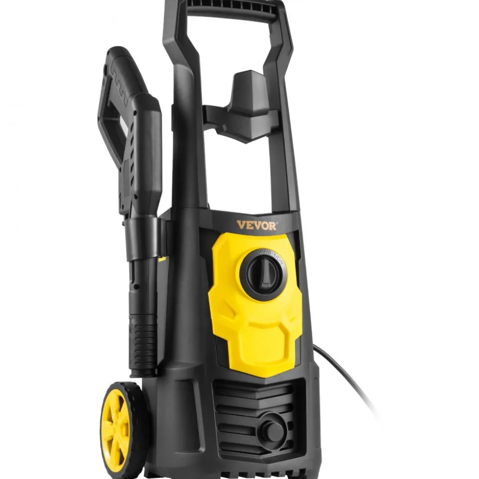VEVOR Electric Pressure Washer, 2000 PSI, Max. 1.76 GPM Power Washer with 30 ft Hose, 5 Quick Connect Nozzles, Foam Cannon, Portable to Clean Patios, Cars, Fences, Driveways, ETL Listed