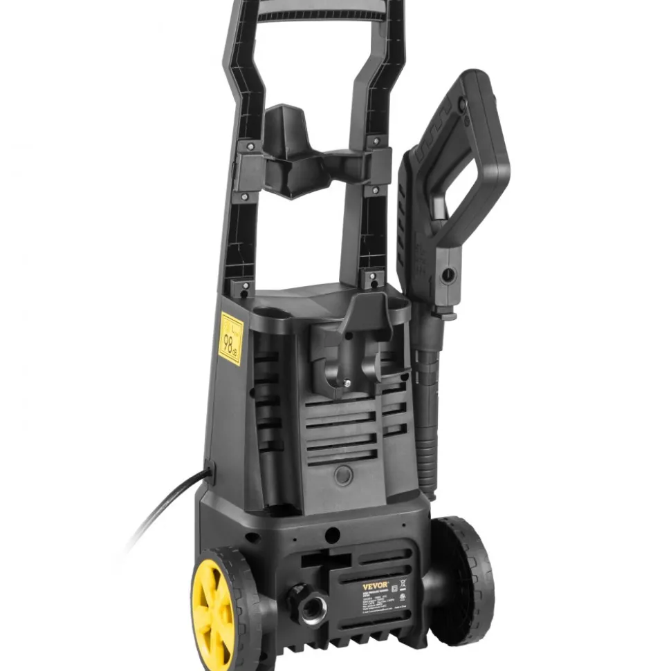 VEVOR Electric Pressure Washer, 2000 PSI, Max. 1.76 GPM Power Washer with 30 ft Hose, 5 Quick Connect Nozzles, Foam Cannon, Portable to Clean Patios, Cars, Fences, Driveways, ETL Listed