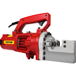VEVOR Electric Rebar Cutter, 1250W Portable Electric Hydraulic Rebar Cutter, Cutting up to  3/4 Inch #6 4-20mm Rebar within 4 Seconds,110V,with Easy to Carry Stainless Box