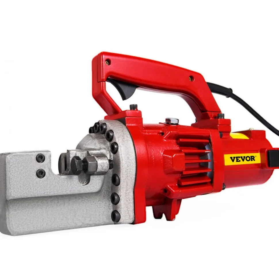 VEVOR Electric Rebar Cutter, 1700W Portable Electric Hydraulic Rebar Cutter, Cutting up to 1 Inch #8 4-25mm Rebar within 5 Seconds,110V,with Easy to Carry Stainless Box