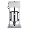 VEVOR Electric Sausage Stuffer, 22 LBS / 10 L Vertical Meat Filler with Stepless Speed Adjustment, Stainless Steel Sausage Stuffing Machine, Foot Pedal & 4 Filling Tubes, for Commercial and Home Use
