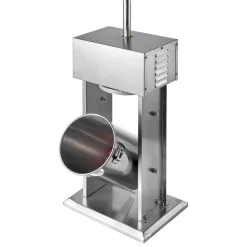 VEVOR Electric Sausage Stuffer, 25 LBS / 12 L Vertical Meat Stuffer, Stepless Speed Control and Foot Pedal, Stainless Steel Heavy Duty Sausage Filler with 4 Stuffing Tubes, for Commercial & Home Use