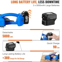 VEVOR Electric Strapping Machine, for 0.35