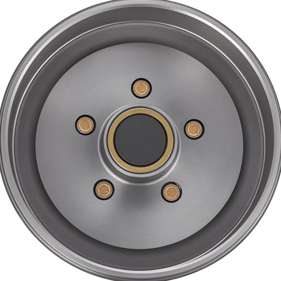 VEVOR Electric Trailer Brake Assembly, 10 x 2-1/4 Inch, 2 Pairs Self-Adjusting Electric Brakes Kit for 3500 lbs Trailer Axle, Backing Plates for Braking System Part Replacement, Fit for Trailers, RVs