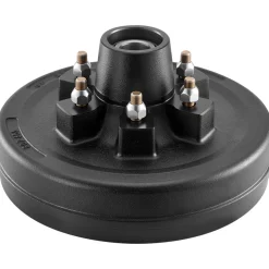 VEVOR Electric Trailer Brake Assembly, 12 x 2 Inch, 1 Pair Self-Adjusting Electric Brakes Kit for 6000 lbs Trailer Axle, Backing Plates for Braking System Part Replacement, Fit for Trailers, RVs