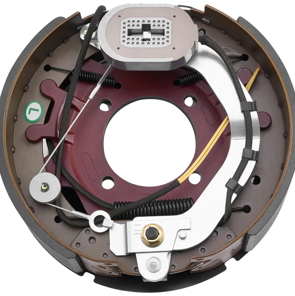 VEVOR Electric Trailer Brake Kit, 12.25 x 3.375 Inch, 2 Pairs Self-Adjusting Electric Brakes Kit for 10000 lbs Trailer Axle, Backing Plates for Braking System Part Replacement, Fit for Trailers, RVs
