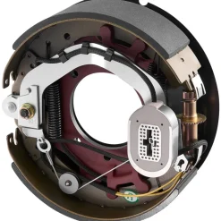 VEVOR Electric Trailer Brake Kit, 12.25 x 3.375 Inch, 1 Pair Self-Adjusting Electric Brakes Kit for 8000 lbs Trailer Axle, Backing Plates for Braking System Part Replacement, Fit for Trailers, RVs