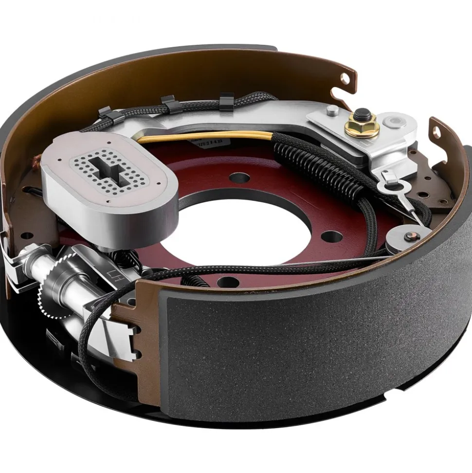VEVOR Electric Trailer Brake Kit, 12.25 x 3.375 Inch, 1 Pair Self-Adjusting Electric Brakes Kit for 8000 lbs Trailer Axle, Backing Plates for Braking System Part Replacement, Fit for Trailers, RVs