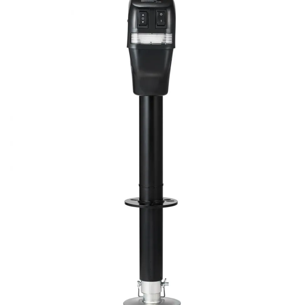 VEVOR Electric Trailer Jack, Power Tongue Jack Weight Capacity 4000 lbs, 9.84"-33.85" Electric Tongue Jack with Waterproof Cover for Lifting RV Trailer, Horse Trailer, Utility Trailer, Yacht Trailer