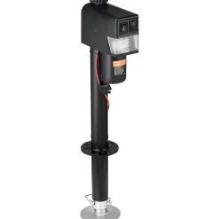 VEVOR Electric Trailer Jack, Power Tongue Jack Weight Capacity 3500 lbs, 9.84"-33.85" Electric Tongue Jack with Waterproof Cover for Lifting RV Trailer, Horse Trailer, Utility Trailer, Yacht Trailer