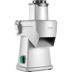 VEVOR Electric Vegetable Slicer, 4 in 1 Multifunctional Food Cutter, 200W Vegetable Chopper for Slicing Shredding Dicing and Slitting, with Cut-Resistant Gloves, for Commercial and Home Use