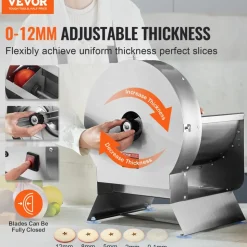 VEVOR Electric Vegetable Slicer, 0-0.5