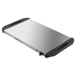 VEVOR Electric Warming Tray, Food Warming Trays for Buffet, Warming Trays with Adjustable Temperature Control, Portable Stainless Steel Food Warmer, Hot Plate Perfect for Parties, Catering, Holidays