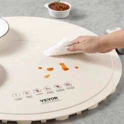 VEVOR Electric Warming Tray, Food Warming Mat for Buffet, Rollable & Portable Silicone Food Warmer with 4 Adjustable Temperature Settings, Auto Shut-Off & Child Lock, Perfect for Parties, Catering
