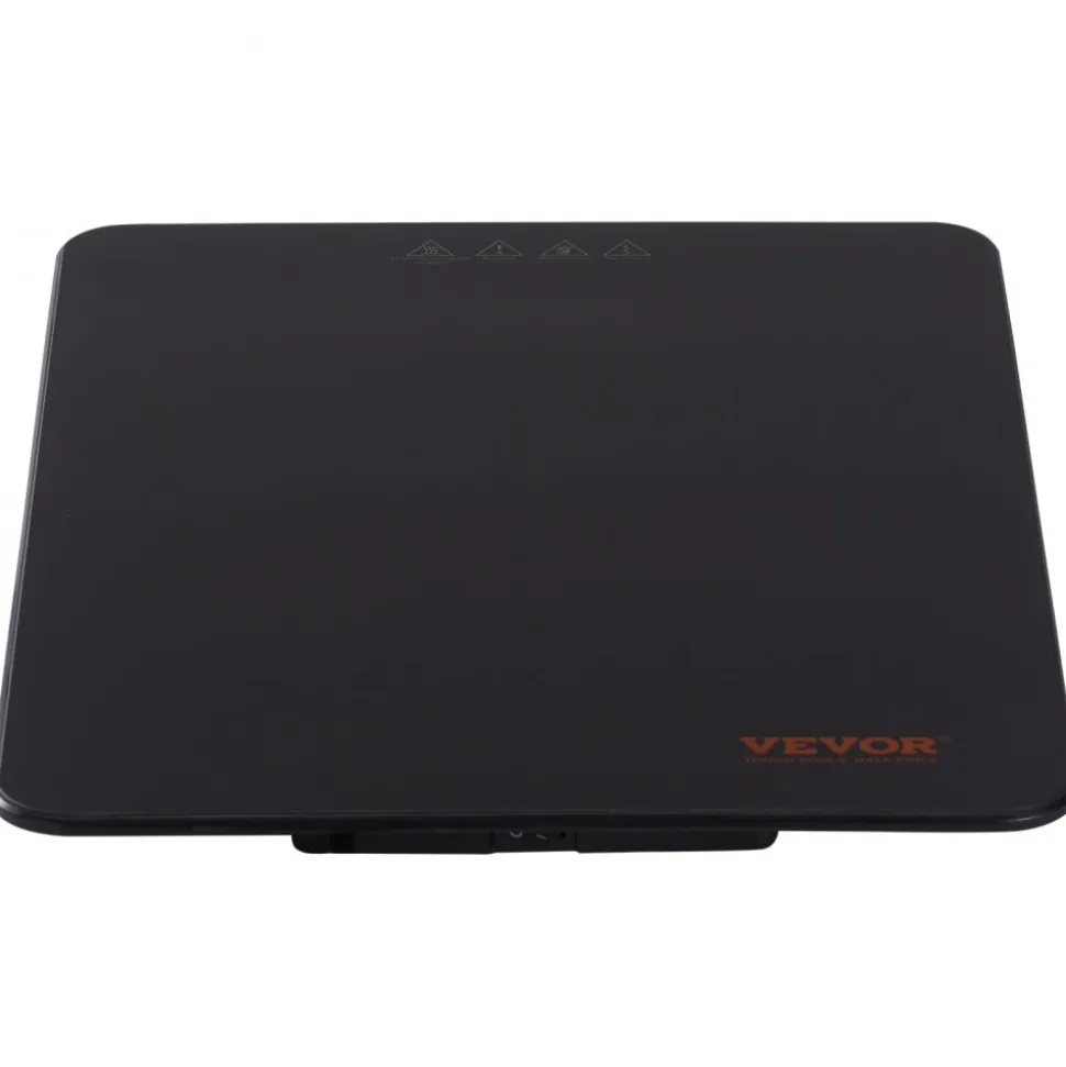 VEVOR Electric Warming Tray, 16.5" x 11" Portable Tempered Glass Heating Tray with Temperature Range (65-90℃), Perfect for Dinner, Catering, House, Parties, Events, Entertaining and Holiday, Black