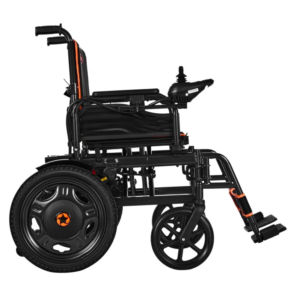 VEVOR Electric Wheelchair for Adults Seniors, 300 lbs Weight Capacity, 20 in Width Lightweight Foldable Motorized Power Wheelchairs, Long Range All Terrain Aluminum Alloy Chair, Adjustable Backrest