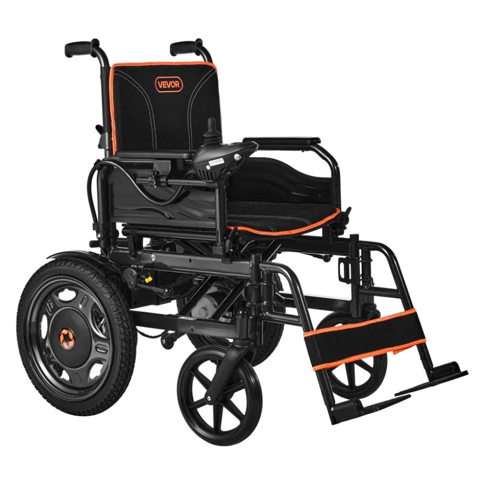 VEVOR Electric Wheelchair for Adults Seniors, 300 lbs Weight Capacity, 20 in Width Lightweight Foldable Motorized Power Wheelchairs, Long Range All Terrain Aluminum Alloy Chair, Adjustable Backrest