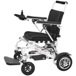 VEVOR Electric Wheelchair for Adults, 300lbs Capacity, Foldable & Lightweight Motorized Wheelchair, 13-Mile Long Travel Range, All-Terrain Powered Chair, Portable 21 inch Seat for Seniors & Disabled