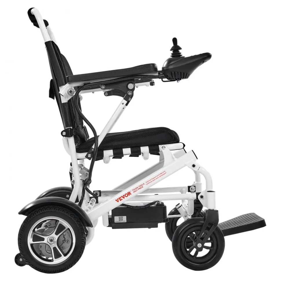 VEVOR Electric Wheelchair for Adults, 300lbs Capacity, Foldable & Lightweight Motorized Wheelchair, 13-Mile Long Travel Range, All-Terrain Powered Chair, Portable 21 inch Seat for Seniors & Disabled