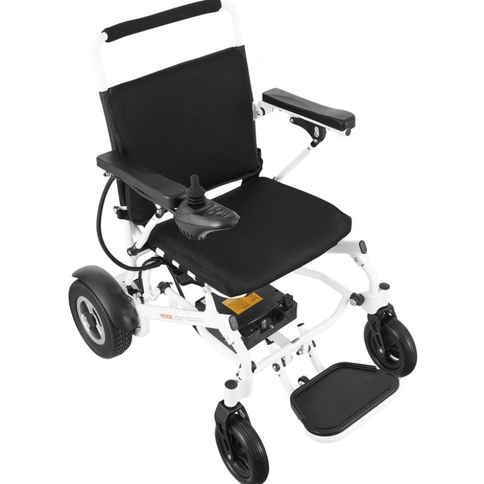VEVOR Electric Wheelchair for Adults Seniors, 300 lbs Weight Capacity, 20 in Width Lightweight Foldable Motorized Power Wheelchairs, Long Range All Terrain Aluminum Alloy Chair