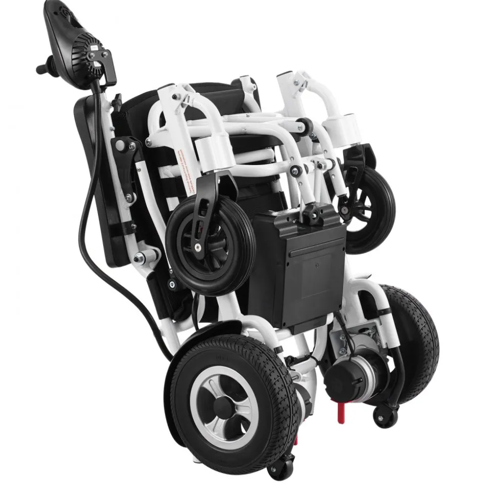 VEVOR Electric Wheelchair for Adults Seniors, 300 lbs Weight Capacity, 20 in Width Lightweight Foldable Motorized Power Wheelchairs, Long Range All Terrain Aluminum Alloy Chair