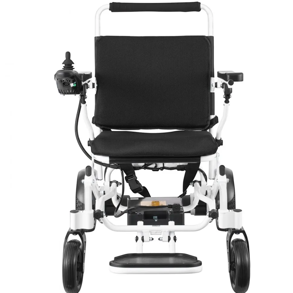 VEVOR Electric Wheelchair for Adults Seniors, 300 lbs Weight Capacity, 20 in Width Lightweight Foldable Motorized Power Wheelchairs, Long Range All Terrain Aluminum Alloy Chair
