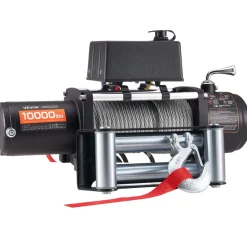 VEVOR Electric Winch, 10000 lbs Load Capacity, 12V DC Truck Winch with Φ21/64 in x 65 ft Steel Rope, Wireless & Wired Remote Control, IP55 Waterproof for Towing SUV Jeep Trailer Boat Off-Road Vehicle