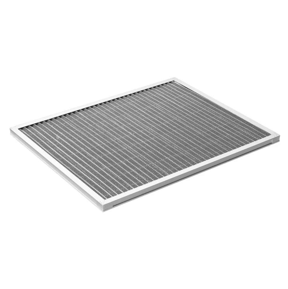 VEVOR Electrostatic Air Filter, 20x25x1 inch Washable & Reusable Aluminum AC/HVAC Furnace Filter, MERV 8 Long Lifetime, Home or Office (Actual Size: 19.75 x 24.65 x 0.82 in)