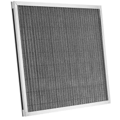 VEVOR Electrostatic Air Filter, 20x25x1 inch Washable & Reusable Aluminum AC/HVAC Furnace Filter, MERV 8 Long Lifetime, Home or Office (Actual Size: 19.75 x 24.65 x 0.82 in)