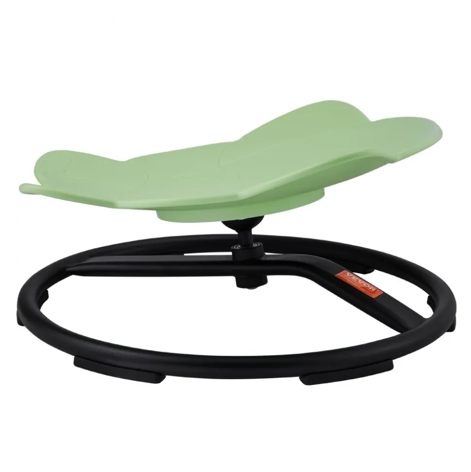 VEVOR Elephant Kids Swivel Chair, 220 LBS Capacity, 360° Spinning Chair, Autistic Kids Sensory Toy Chair with Non-Slip Metal Base, Toddler Sit and Spin Chair for Coordination Balance Focus Green