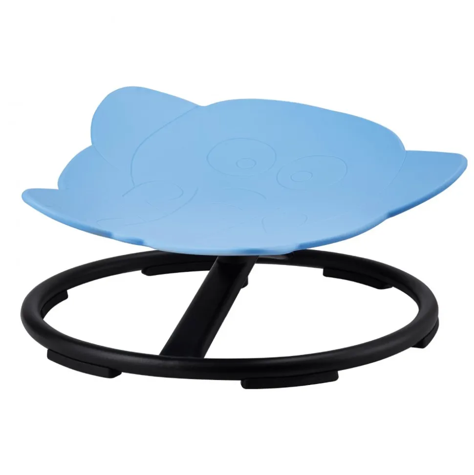 VEVOR Elephant Kids Swivel Chair, 220 LBS Capacity, 360° Spinning Chair, Autistic Kids Sensory Toy Chair with Non-Slip Metal Base, Toddler Sit and Spin Chair for Coordination Balance Focus Blue
