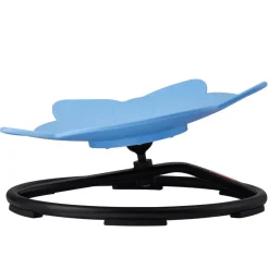 VEVOR Elephant Kids Swivel Chair, 220 LBS Capacity, 360° Spinning Chair, Autistic Kids Sensory Toy Chair with Non-Slip Metal Base, Toddler Sit and Spin Chair for Coordination Balance Focus Blue