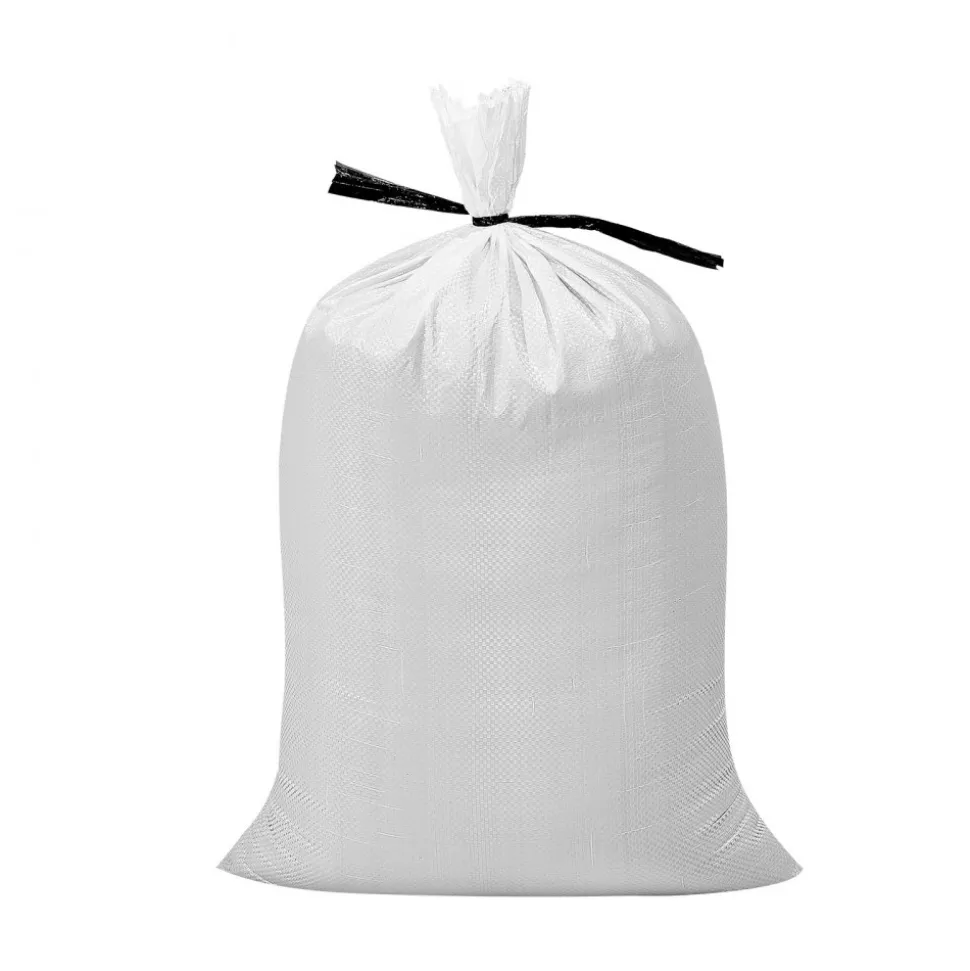 VEVOR Empty Sandbags, 200 Packs 16 x 26 in, Heavy Duty Sand Bags Sacks with Ties, 50lb Capacity Woven Polypropylene Sandbags, Tear-Resistant & UV-Resistant Sand Bags for Flood Protection Barrier