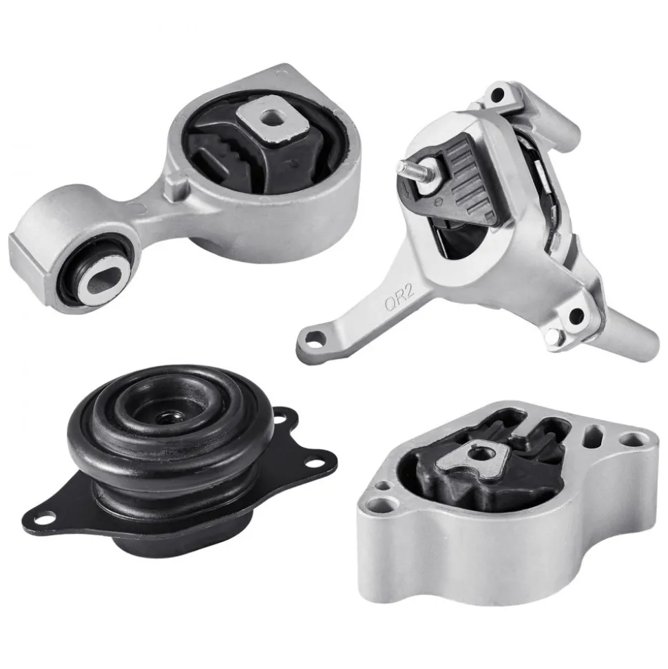 VEVOR Engine and Transmission Motor Mount Kit Replacement, Set of 4, Compatible with 2007–2017 Nissan Altima 2.5L L4, Replace OE# A4350, A4353, A4340, A4339, Secure Support