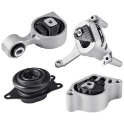 VEVOR Engine and Transmission Motor Mount Kit Replacement, Set of 4, Compatible with 2007–2017 Nissan Altima 2.5L L4, Replace OE# A4350, A4353, A4340, A4339, Secure Support