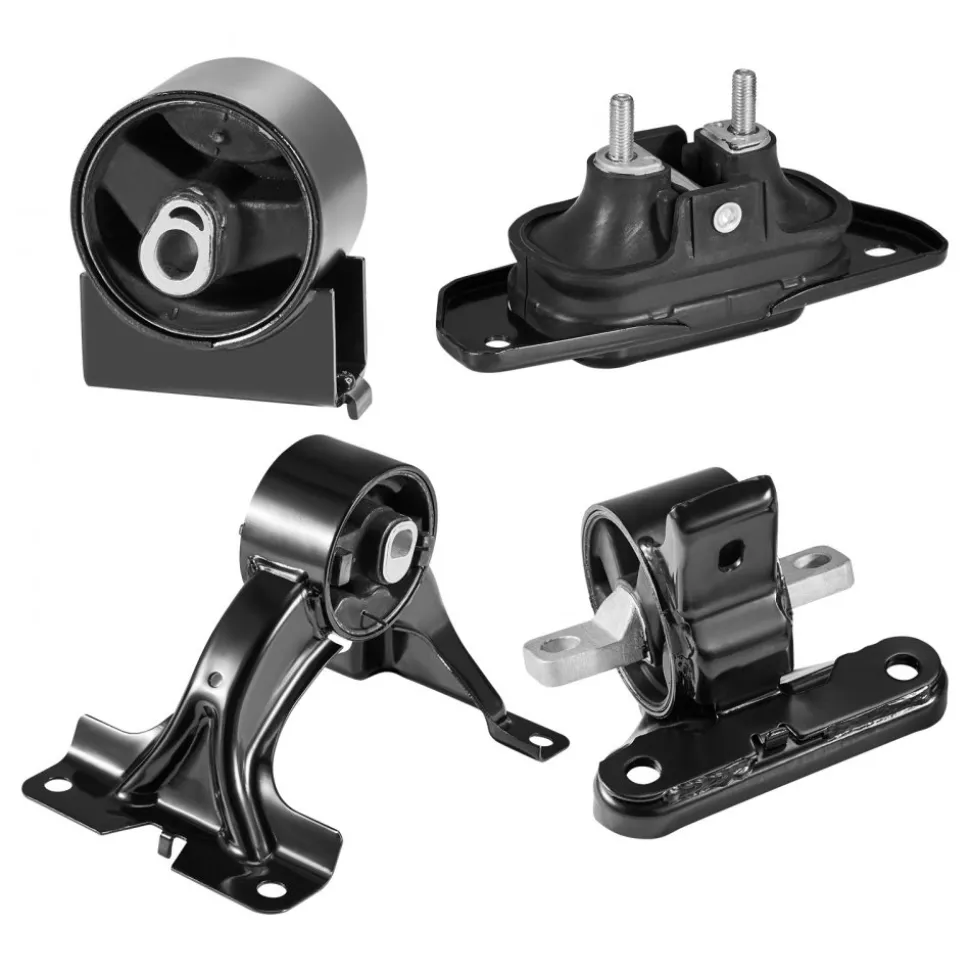 VEVOR Engine Motor Mount and Transmission Mount Kit Replacement, Set of 6, Compatible with 2003–2007 Honda Accord 2.4L L4, Replace OE# A4526HY, A4517, A4516, A4510, A4509, A4542, Secure Support