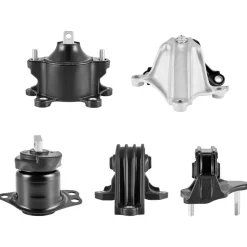 VEVOR Engine Motor Mount and Transmission Mount Kit Replacement, Set of 4, Compatible with 2011–2019 Dodge Journey 3.6L FWD, Replace OE# A5551, A5443, A5632, A5543, Secure Support
