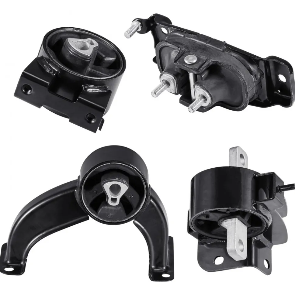VEVOR Engine Motor Mount and Transmission Mount Kit Replacement, Set of 4, Compatible with 2008–2010 Chrysler Town & Country 3.3L, Replace OE# A5654, A5480, A5465, A5493, Secure Support