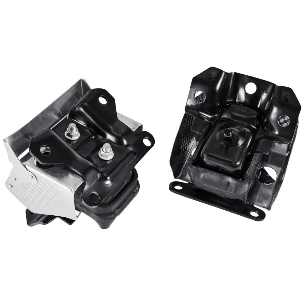VEVOR Engine Motor Mount Kit Replacement, Set of 2, Compatible with 2007–2013 Chevrolet Silverado 1500 5.3L V8, Replace OE# A5365, A5365, Secure Support, Left and Right Front Mounts