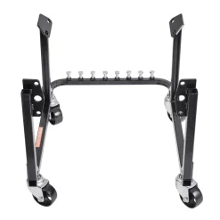 VEVOR Engine Stand, 750 LBS Load Capacity Engine Motor Stand, Heavy-Duty Steel Motor Holder with 4 Swivel Casters and 4 Hook Positions, Suitable for BB-CHEVY and GEN-1 SB-CHEVY Engines