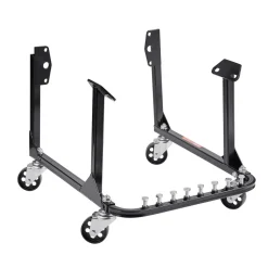 VEVOR Engine Stand, 750 LBS Load Capacity Engine Motor Stand, Heavy-Duty Steel Motor Holder with 4 Swivel Casters and 4 Hook Positions, Suitable for BB-CHEVY and GEN-1 SB-CHEVY Engines