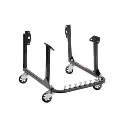 VEVOR Engine Stand, 750 LBS Load Capacity Engine Motor Stand, Heavy-Duty Steel Motor Holder with 4 Swivel Casters and 4 Hook Positions, Suitable for BB-CHEVY and GEN-1 SB-CHEVY Engines