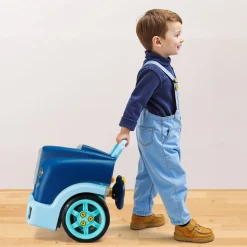 VEVOR Engine Toy, 60 Pieces, Kids Mechanic Car Repair Set with Removable Parts, Lights and Sounds, Steering Wheel and Horn, Kids Mechanic Workshop Set for Toddler Ages 3 Years and Up, Blue
