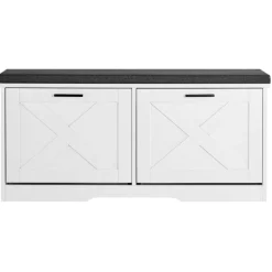 VEVOR Entryway Shoe Storage Bench 39.4